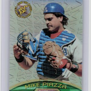 1996 Stadium Club Mike Piazza #EW2 Dodgers Extreme Winners Silver