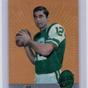 1996 Topps Chrome Joe Namath #100 Jets Joe Namath Reprint
