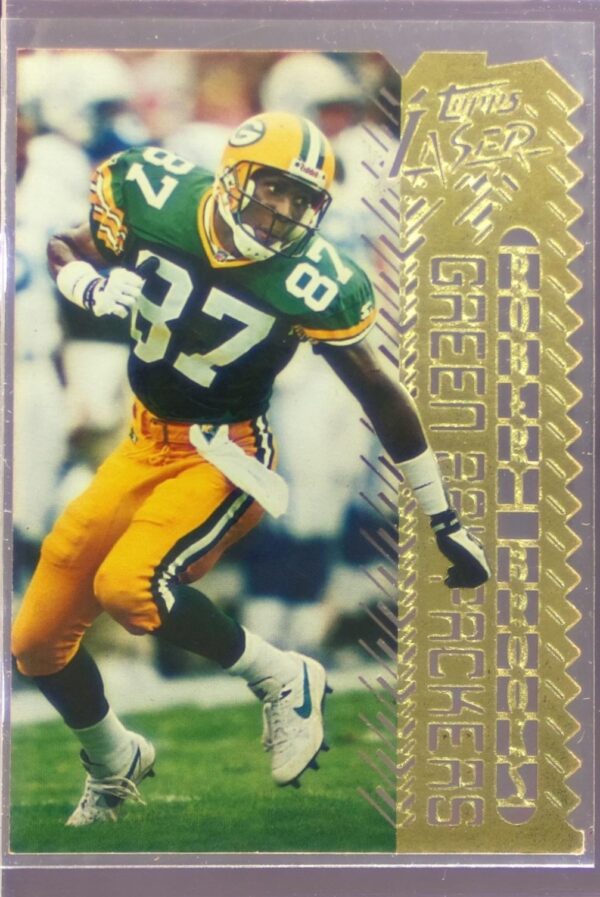 1996 Topps Laser Robert Brooks RC #6 Packers Die-Cut