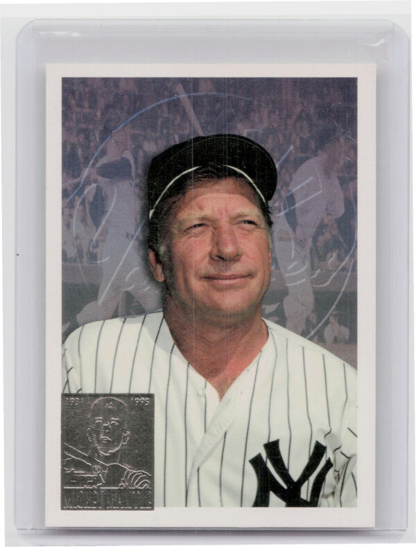 1996 Topps Team Topps New York Yankees Mickey Mantle #7 Yankees