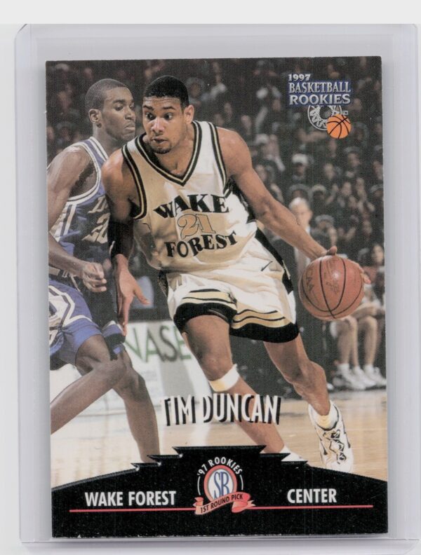 1997-98 Score Board Rookies Tim Duncan #1 Deacons