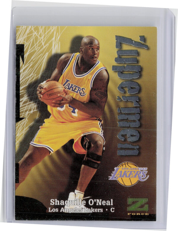 1997-98 SkyBox Z-Force Shaquille O'Neal #196 Lakers