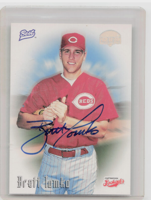 1997 Best Brett Tomko AU #NNO Lookouts Autographs Prospect Series