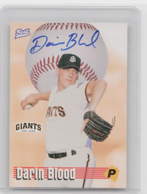 1997 Best Darin Blood AU SN250 #NNO Captains Limited Autographs