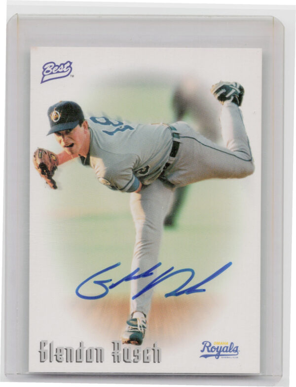 1997 Best Glendon Rusch AU #NNO Royals Autographs Autograph Series