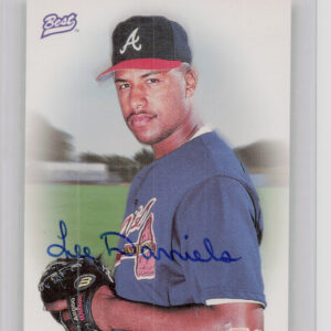 1997 Best Lee Daniels AU #NNO Braves Autographs Autograph Series