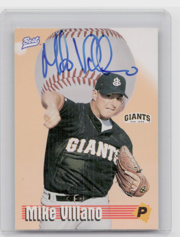 1997 Best Mike Villano AU SN250 #NNO Captains Limited Autographs