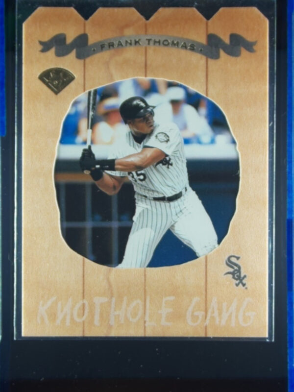 1997 Leaf Frank Thomas SN5000 #3 Sox Knothole Gang