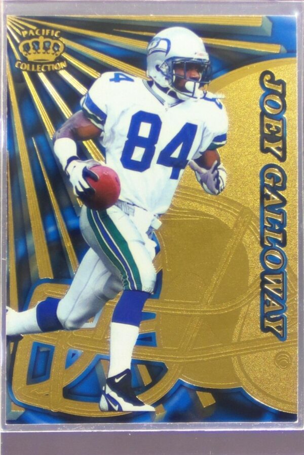1997 Pacific Dynagon Prism Joey Galloway #133 Seahawks
