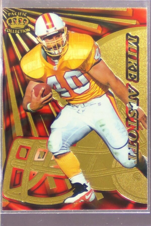 1997 Pacific Dynagon Prism Mike Alstott #137 Buccaneers
