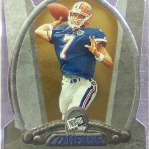 1997 Press Pass Danny Wuerffell RC #3 Gators Combine Die-Cut