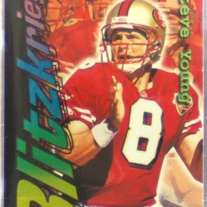 1997 Ultra Steve Young #18 49ers Blitzkrieg