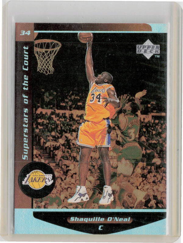 1998-99 Upper Deck Ovation Shaquille O'Neal #C16 Lakers Superstars of the Court