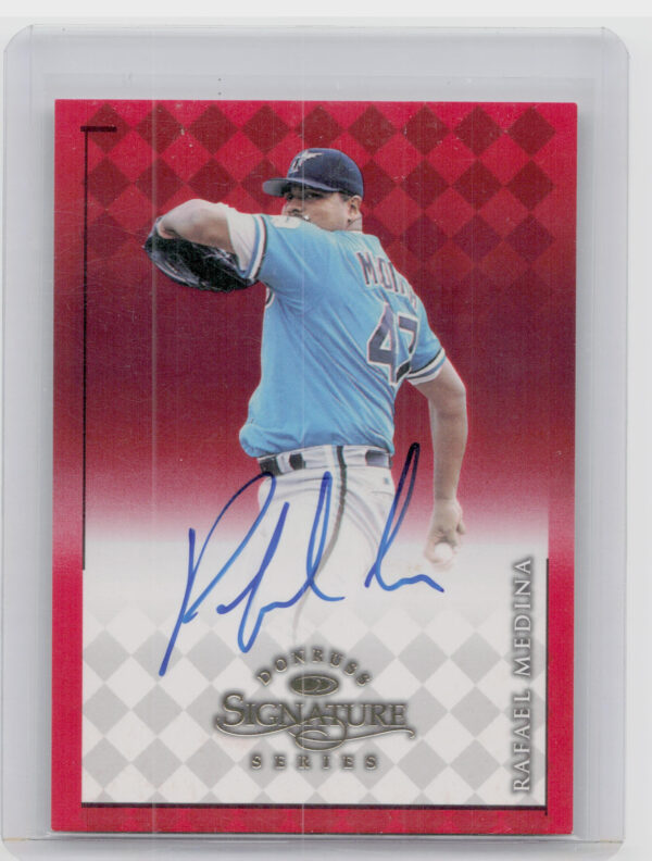 1998 Donruss Signature Rafael Medina #NNO Marlins Signature Series Autographs