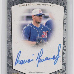 1998 SP Top Prospects Ramon Hernandez AU #RH Stars Autographs