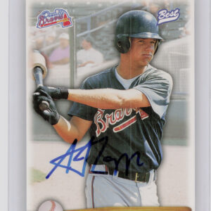 1998 Team Best A.J. Zapp AU #NNO Braves Autographs Player of the Year