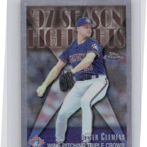 1998 Topps Chrome Roger Clemens #475 Jays