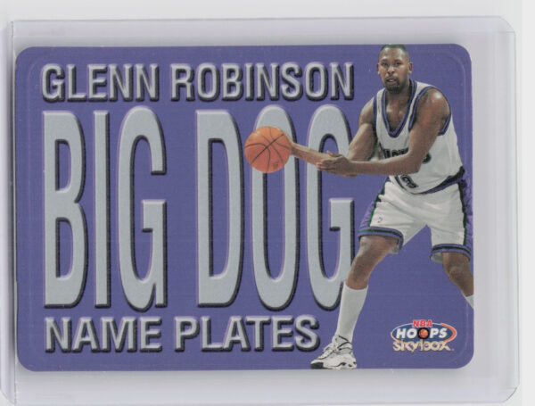 1999-00 Hoops Glenn Robinson #6NP Bucks Name Plates