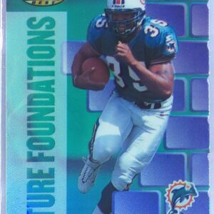 1999 Bowman's Best James Johnson #FF18 Dolphins Future Foundations