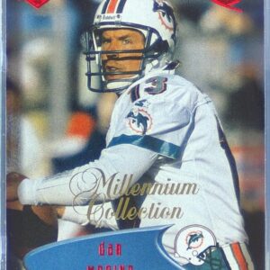 1999 Collector's Edge Odyssey Dan Marino Millennium Collection Red #80 Dolphins