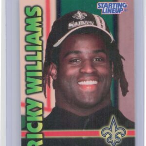 1999 Hasbro Starting Lineup Cards Extended Series Ricky Williams Saints