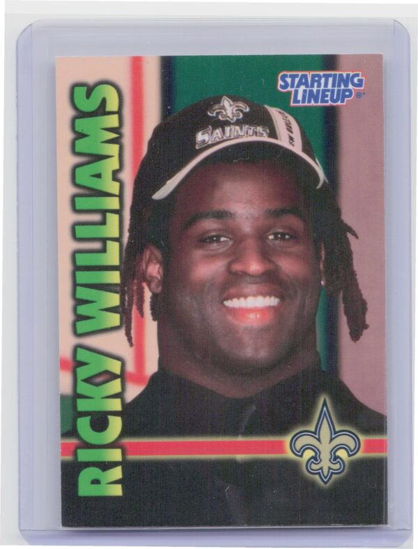 1999 Hasbro Starting Lineup Cards Extended Series Ricky Williams Saints
