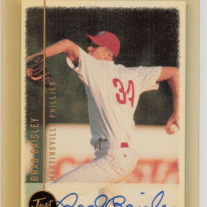 1999 Just Brad Baisley AU #NNO Phillies Autographs