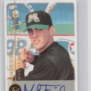 1999 Just Mark Fischer Auto #NNO Cats Autographs