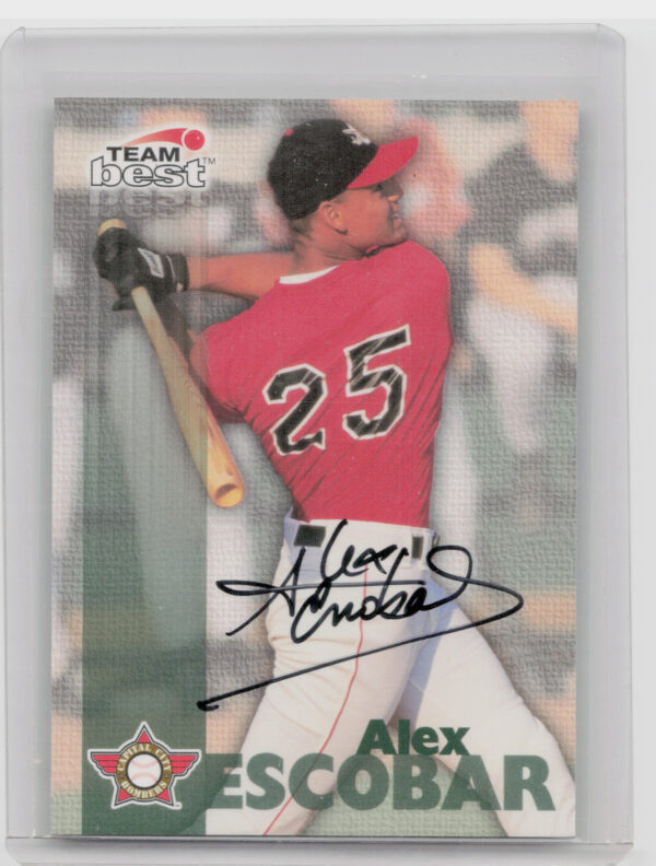 1999 Team Best Rookie Alex Escobar #NNO Bombers Autographs