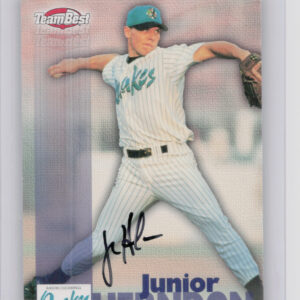 1999 Team Best Rookie Junior Herndon AU #NNO Quakes Autographs