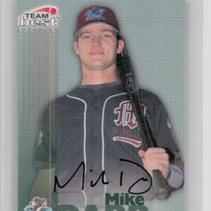 1999 Team Best Rookie Mike Darr AU #NNO BayBears Autographs