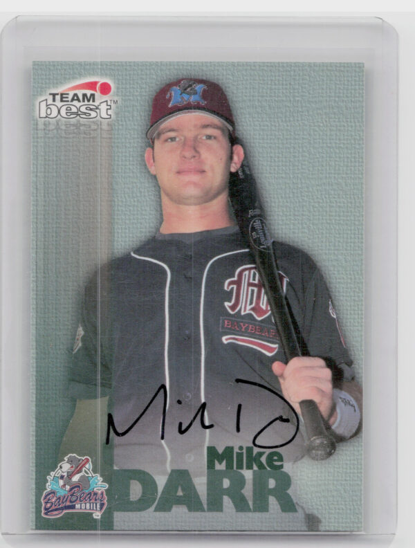 1999 Team Best Rookie Mike Darr AU #NNO BayBears Autographs