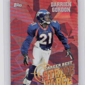 1999 Topps Darrien Gordon #SB30 Broncos Season's Best