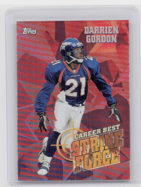 1999 Topps Darrien Gordon #SB30 Broncos Season's Best