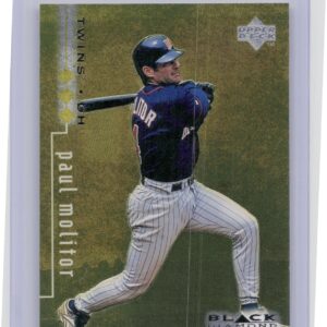 1999 UD Black Diamond Paul Molitor Triple /1500 #48 Twins