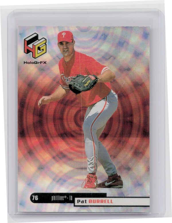 1999 Upper Deck HoloGrFX Pat Burrell RC #45 Phillies