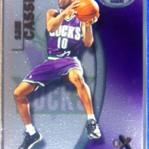 2000-01 E-X Sam Cassell #48 Bucks