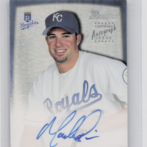 2000 Bowman Mark Quinn AU #MQ Royals Autographs