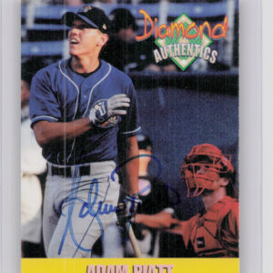 2000 Diamond Authentics Autographs Adam Piatt AU SN500 #TC1 RockHounds Triple Cr