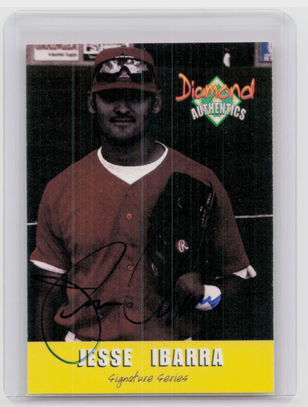 2000 Diamond Authentics Autographs Jesse Ibarra AU SN3250 #3 Drillers