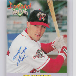 2000 Diamond Authentics Autographs Jon Hamilton AU SN3250 #18 Indians