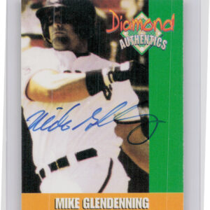 2000 Diamond Authentics Autographs Mike Glendenning AU SN3250 #10 Captains