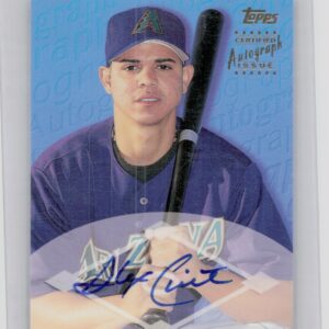2000 Topps Traded & Rookies Alex Cintron AU #TTA14 Diamondbacks Autographs