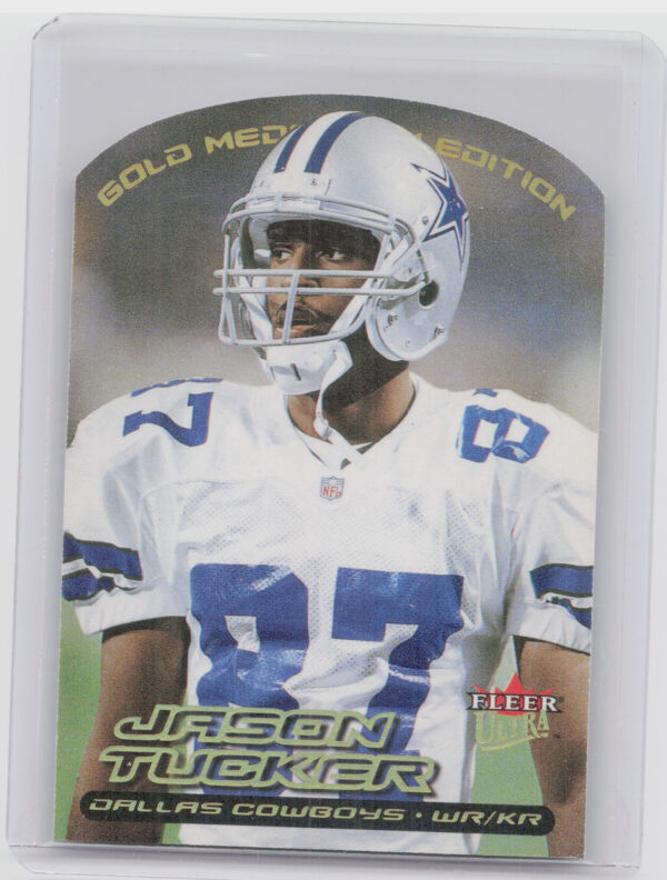 2000 Ultra Jason Tucker Gold Medallion #126G Cowboys