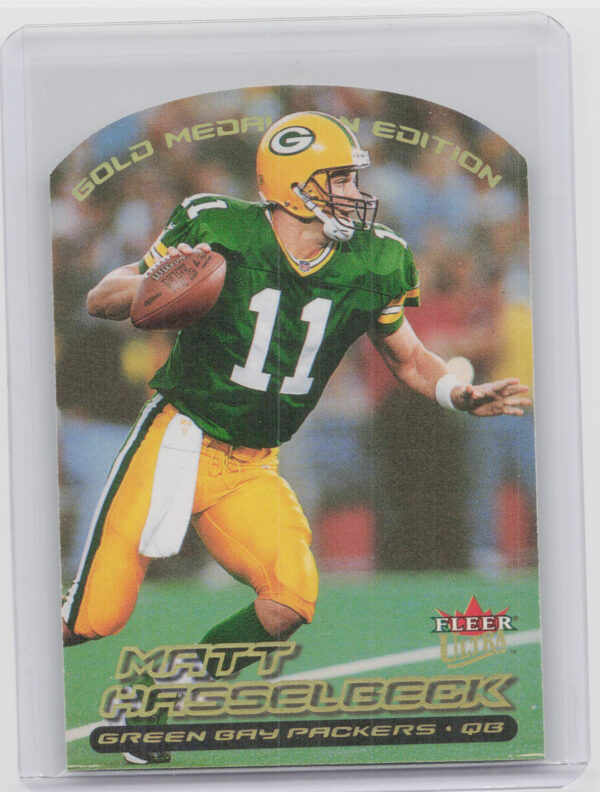2000 Ultra Matt Hasselbeck Gold Medallion #187G Packers