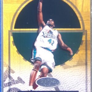 2001-02 Hoops Hot Prospects Jerry Stackhouse #72 Pistons