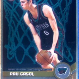 2001-02 Topps Pristine Pau Gasol #76 Grizzlies