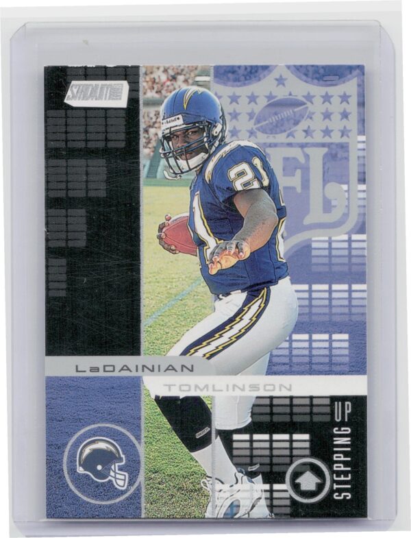 2001 Stadium Club LaDainian Tomlinson Stepping Up #SU2 Chargers