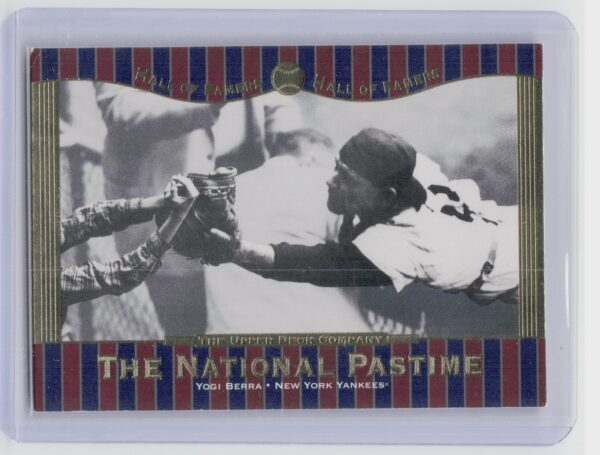2001 Upper Deck Hall of Famers Yogi Berra #65 Yankees