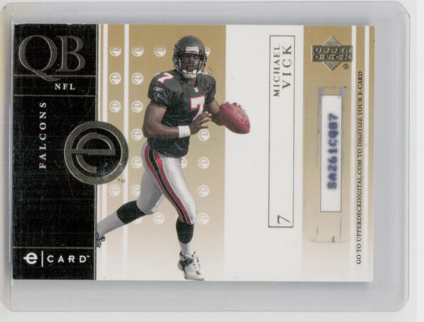 2001 Upper Deck Michael Vick #E-MV Falcons e Cards